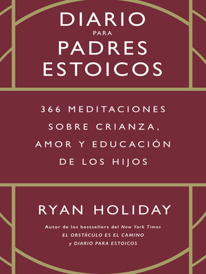 cover image of Diario para padres estoicos